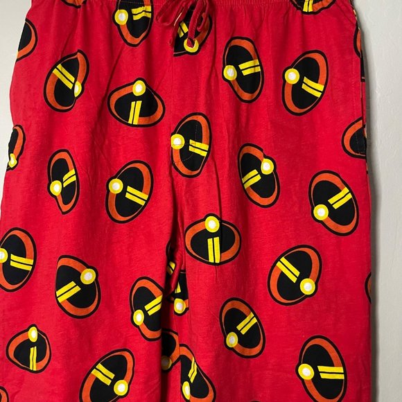 NEW Men's Large Sleep Pants Incredibles2 100% Cotton Mr. Incredible Father's Day - Picture 3 of 6